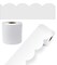 Carson Dellosa 65Ft of White Bulletin Board Borders, 1 Roll of Scalloped Paper Trim for Whiteboard, Cork and Posterboard, Party, Office Decorations, and Classroom Decor